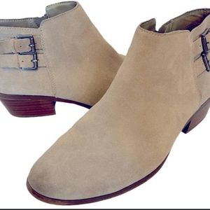 Sam Edelman Suede Tan Booties Women's 9.5